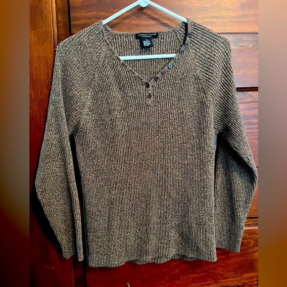 Reference Point V-neck Sweater XL brown - Picture 1 of 3